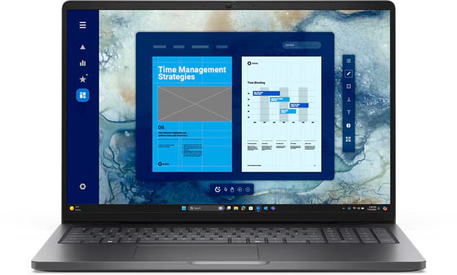Dell DELL Pro 16 PC16250 Intel Core 5 120U 16GB Laptop - Image 1
